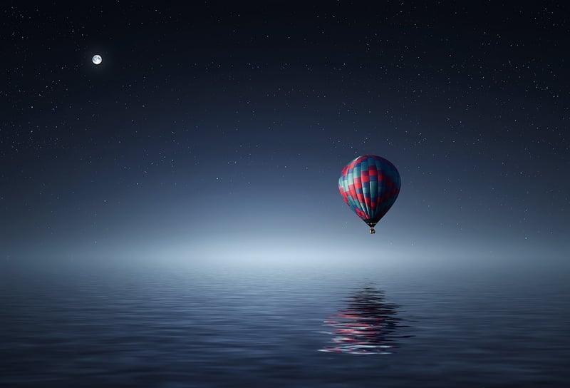 Moonlight Night Stars